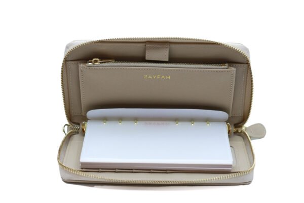 IMG_9131 Zayfah Signature Wallet – Classic Beige