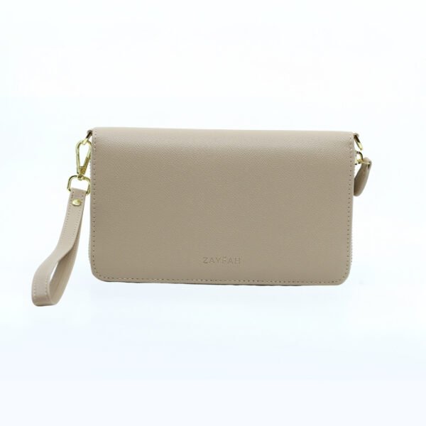 Look 1 Zayfah Signature Wallet – Classic Beige